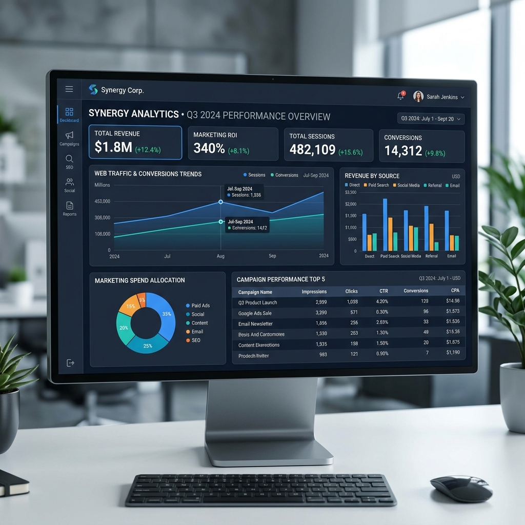 Stellaris Analytics Platform Campaign Dashboard